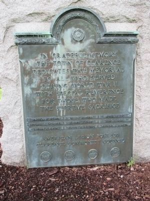 In Grateful Memory Marker image. Click for full size.