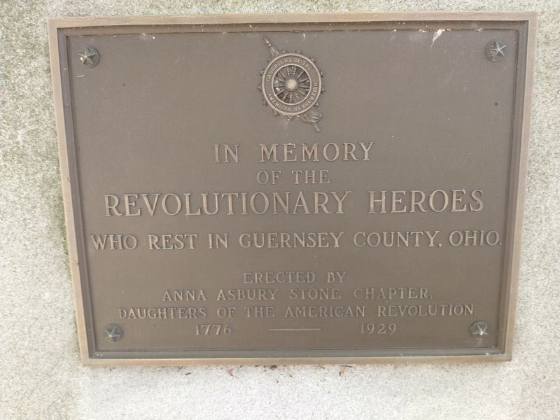Guernsey County Revolutionary Heros Memorial image. Click for full size.