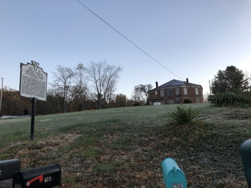 Abijah Thomas (1814-1876) and His Octagonal House Marker image. Click for full size.