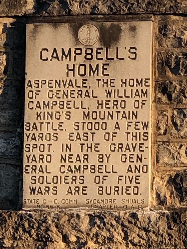 Campbell's Home Marker image. Click for full size.