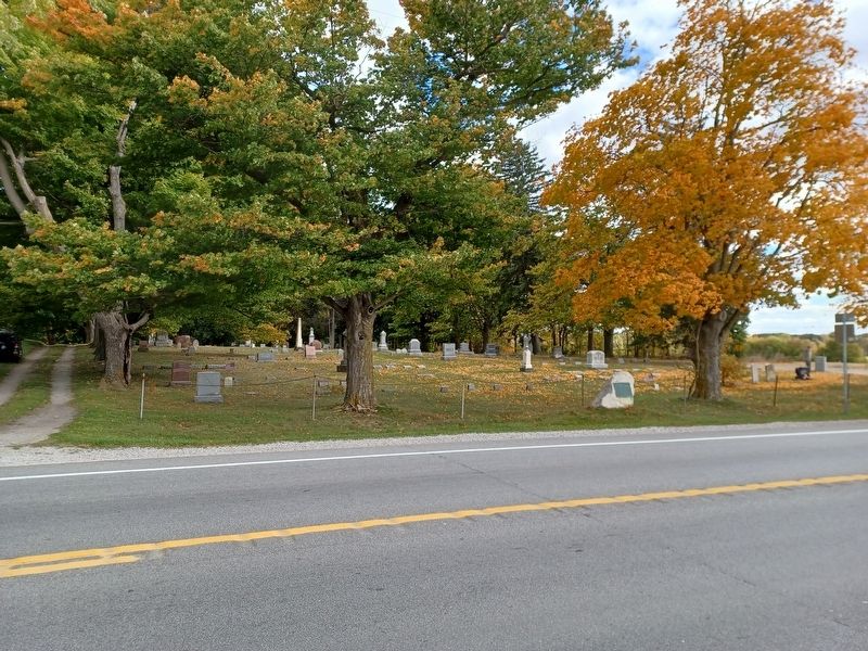 Vermont Cemetery and Marker image. Click for full size.