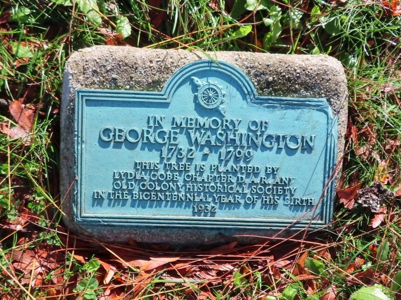 In Memory of George Washington Marker. Click for full size. In Memory of George Washington Marker image. Click for full size.