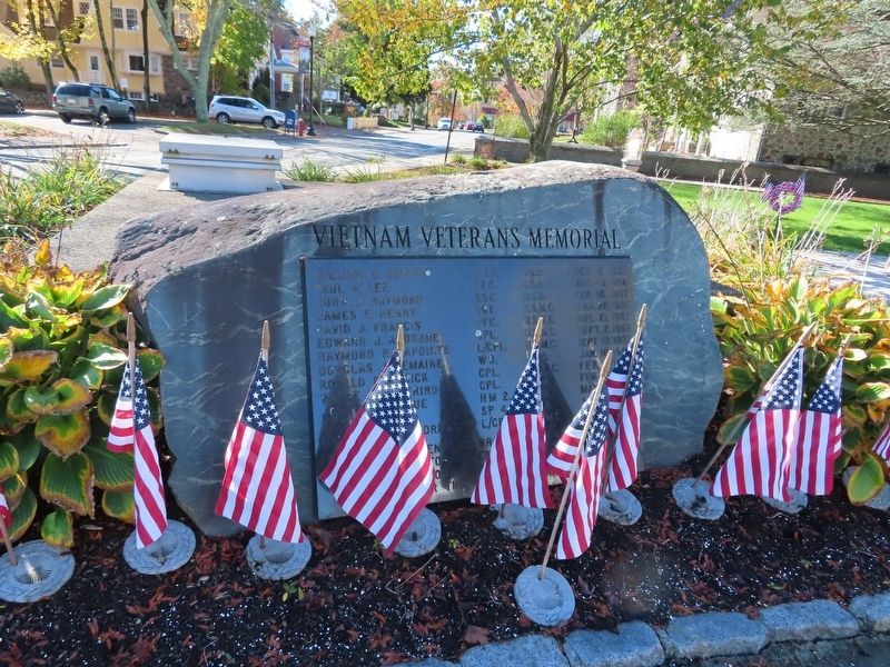 Taunton Vietnam Veterans Memorial image. Click for full size.