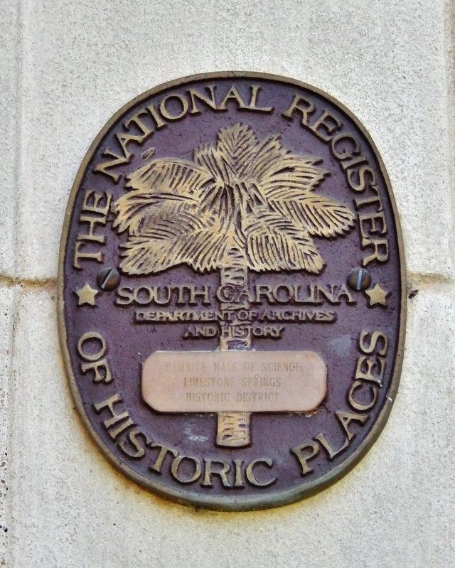 Hamrick Hall of Science Marker image. Click for full size.