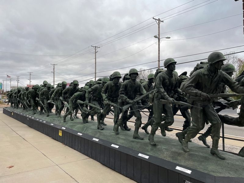 "Storming the Beach" Marker. Click for full size. "Storming the Beach" Marker image. Click for full size.