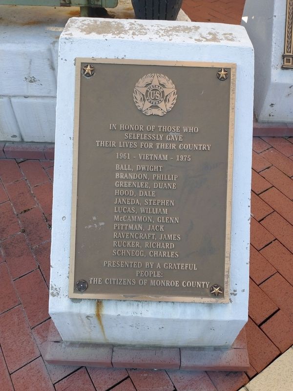 Monroe County Vietnam War Memorial image. Click for full size.