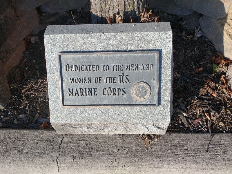 U.S. Marine Corps Marker image. Click for full size.