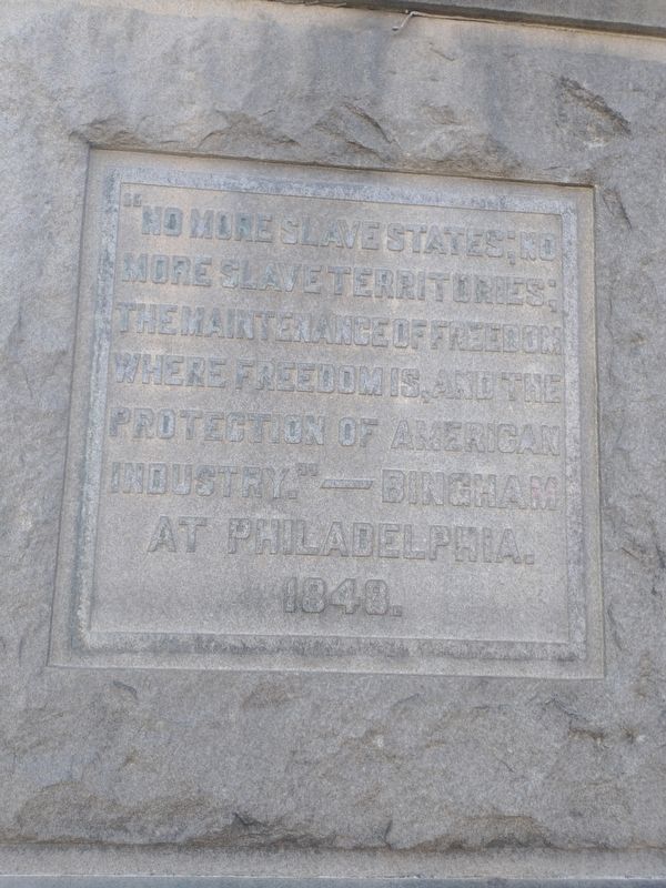 Bingham At Philadelphia Marker image. Click for full size.