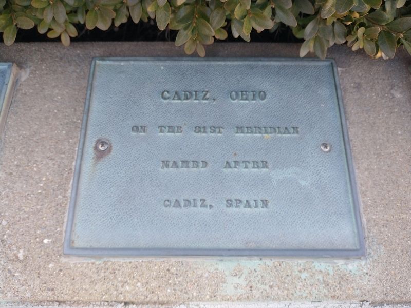 Cadiz, Ohio Marker image. Click for full size.