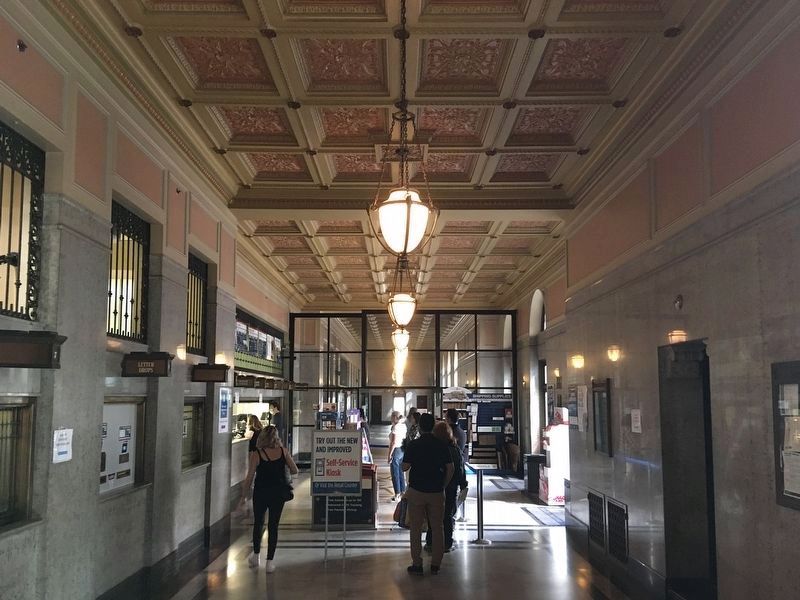 Post Office Lobby image. Click for full size.