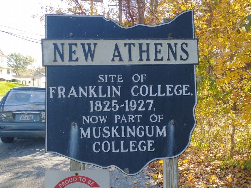 New Athens Marker image. Click for full size.