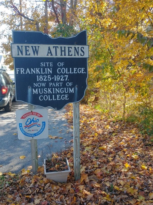 New Athens Marker image. Click for full size.