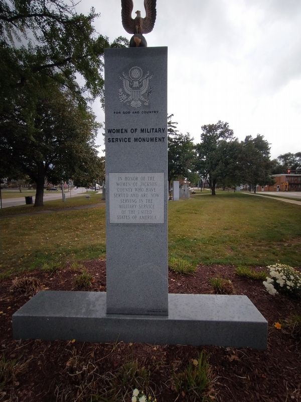 Jackson County Women Of Service Monument image. Click for full size.