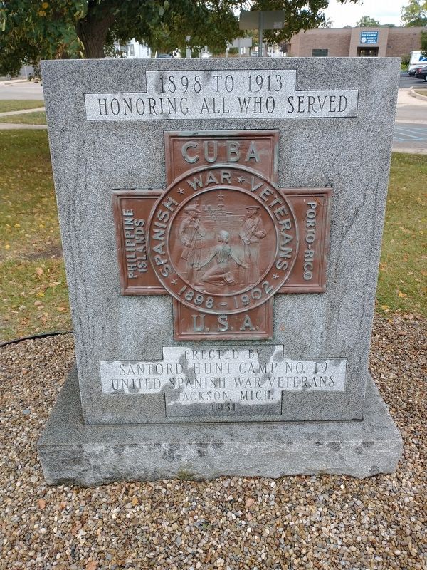 Jackson County Spanish War Veterans Memorial image. Click for full size.
