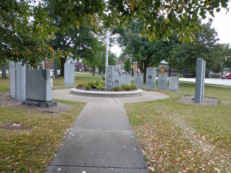 Jackson County World War I Veterans Memorial image. Click for full size.