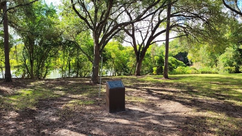 The Sugar Land High School World War II Memorial in the Lonnie Green Park. Click for full size. The Sugar Land High School World War II Memorial in the Lonnie Green Park image. Click for full size.