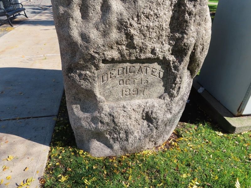 Shays’ Rebellion Defeat Marker. Click for full size. Shays’ Rebellion Defeat Marker image. Click for full size.