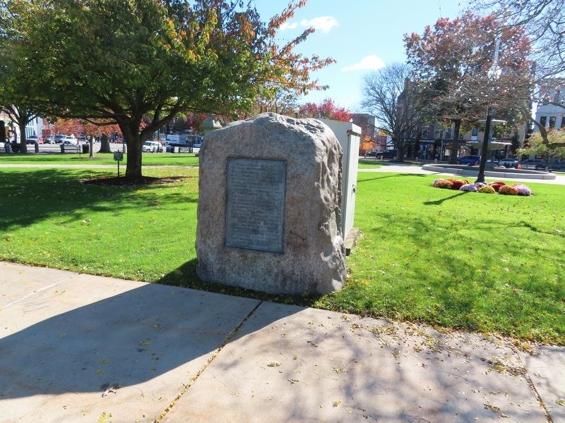 Shays’ Rebellion Defeat Marker. Click for full size. Shays’ Rebellion Defeat Marker image. Click for full size.
