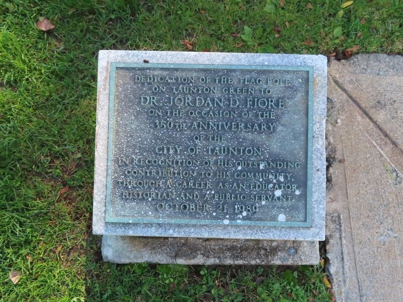 Taunton 350th Anniversary Marker image. Click for full size.