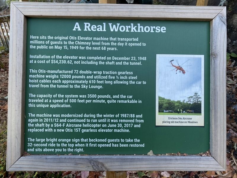 A Real Workhorse Marker. Click for full size. A Real Workhorse Marker image. Click for full size.