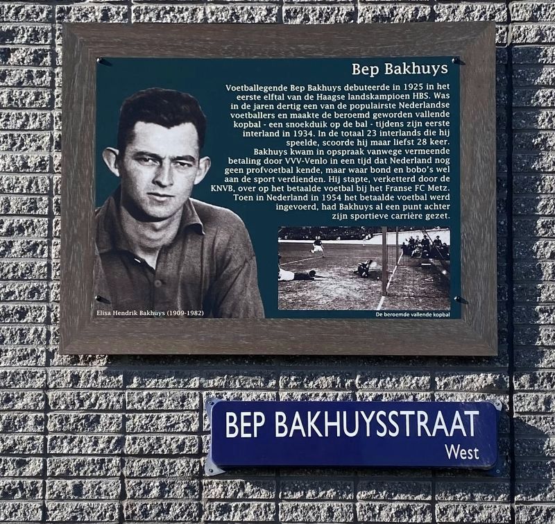Bep Bakhuys Marker. Click for full size. Bep Bakhuys Marker image. Click for full size.