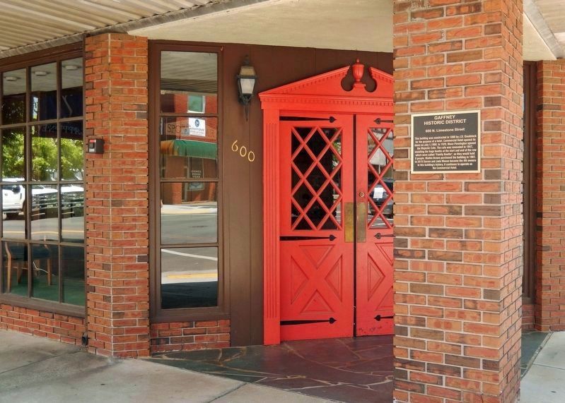 Commercial Hotel Marker. Click for full size. Commercial Hotel Marker image. Click for full size.