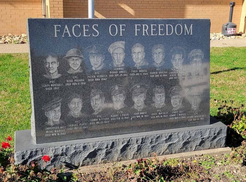 Faces Of Freedom Marker image. Click for full size.