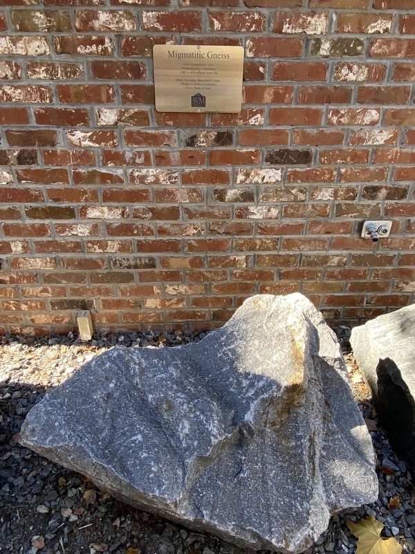 Migmatitic Gneiss Marker. Click for full size. Migmatitic Gneiss Marker image. Click for full size.