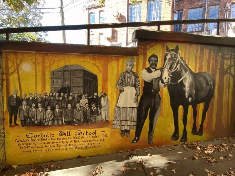 Catholic Hill School Marker image. Click for full size.