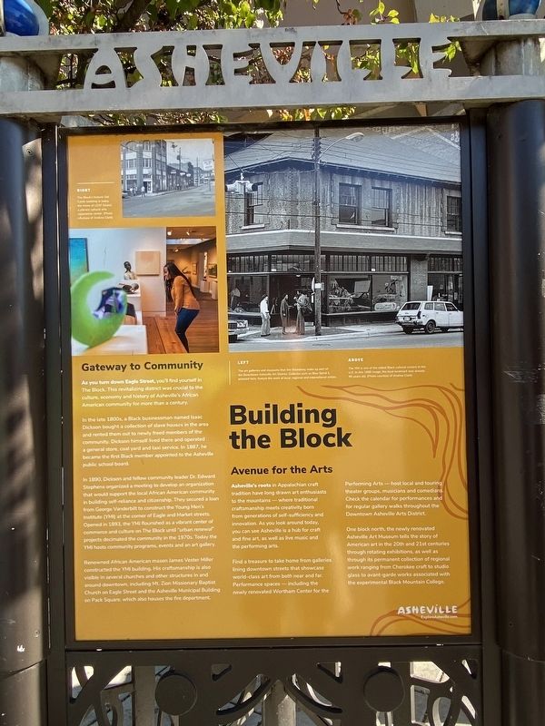Asheville Marker. Click for full size. Asheville Marker image. Click for full size.
