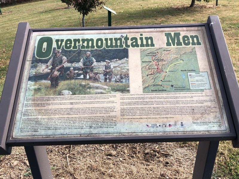 Overmountain Men Marker image. Click for full size.
