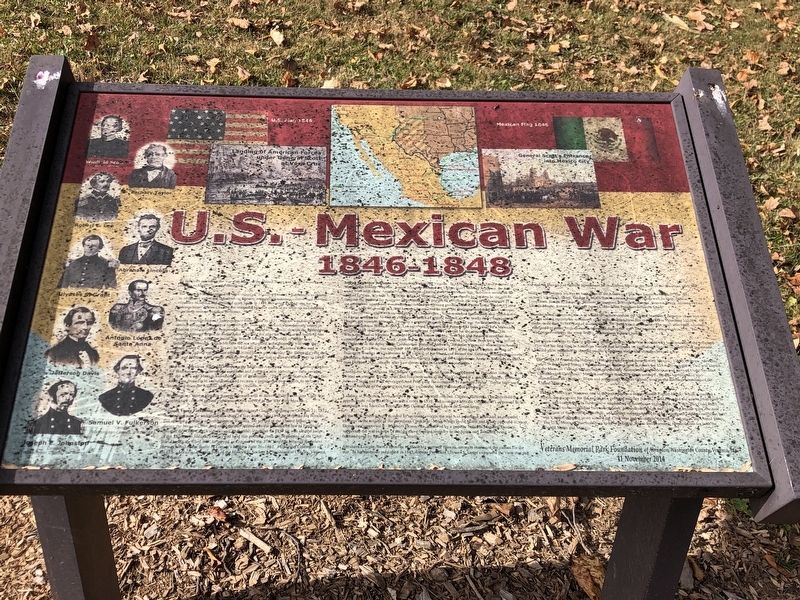 U.S.-Mexican War Marker image. Click for full size.