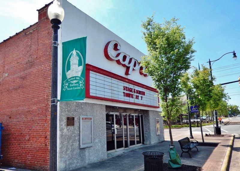 Capri Theater (<i>northwest elevation</i>) image. Click for full size.
