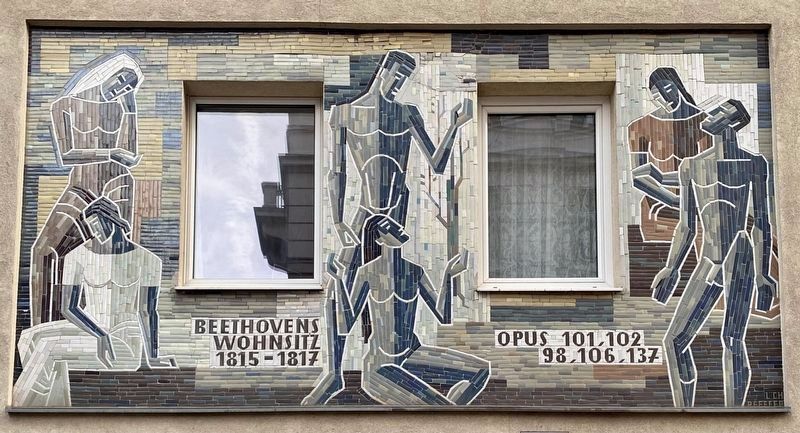 Beethovens Residence Marker image. Click for full size.