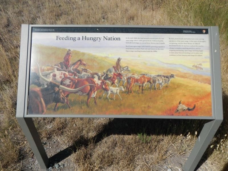 Feeding a Hungry Nation Marker. Click for full size. Feeding a Hungry Nation Marker image. Click for full size.