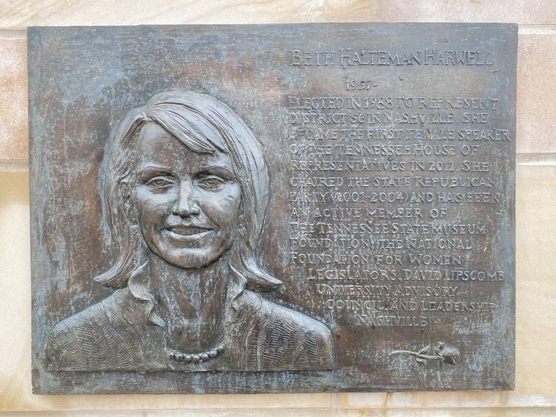 Beth Halteman Harwell Marker image. Click for full size.