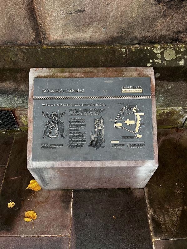 St. Patrick's Cathedral Marker image. Click for full size.