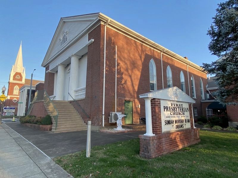 First Presbyterian Church Marker image. Click for full size.