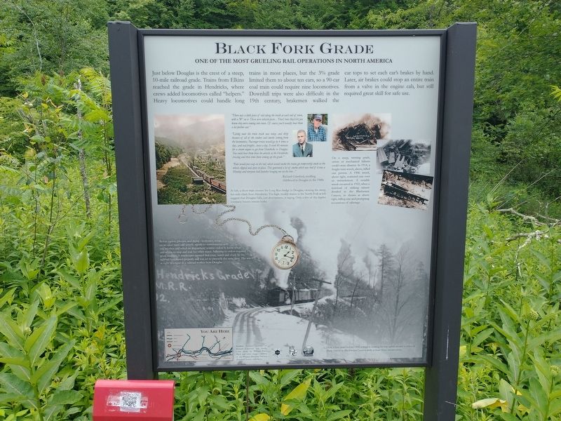 Black Fork Grade Marker image. Click for full size.