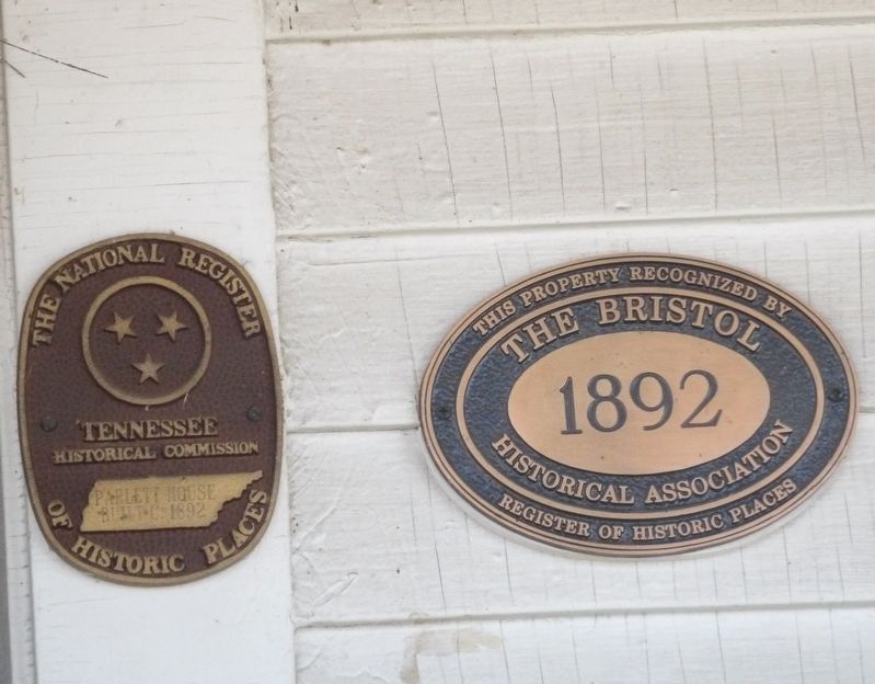 Parlett House Marker image. Click for full size.