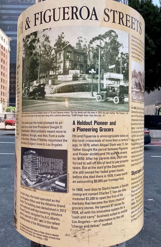 7th & Figueroa Marker image. Click for full size.