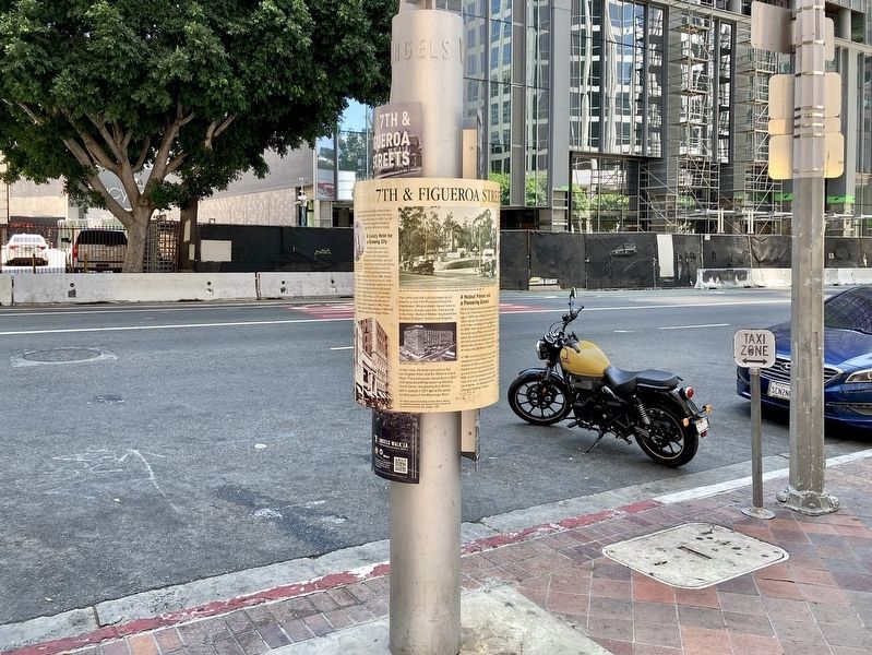 7th and Figueroa Streets Marker image. Click for full size.