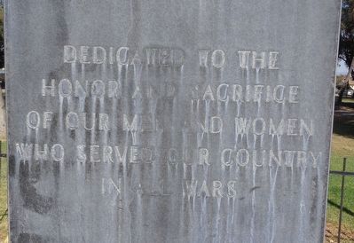 War Memorial. Click for full size. War Memorial image. Click for full size.