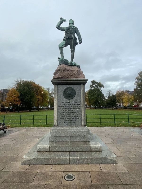 South African Campaign Memorial. Click for full size. South African Campaign Memorial image. Click for full size.