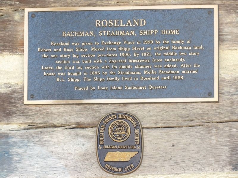 Roseland Marker image. Click for full size.