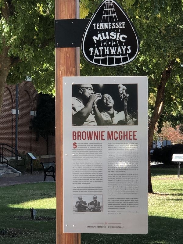 Brownie McGhee Marker image. Click for full size.