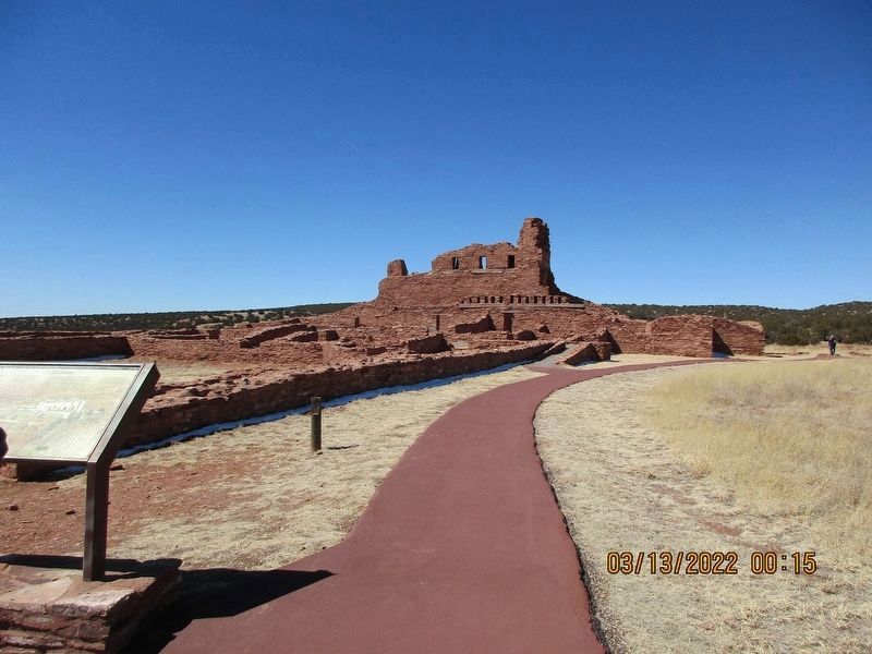 Abo Ruins Marker image. Click for full size.