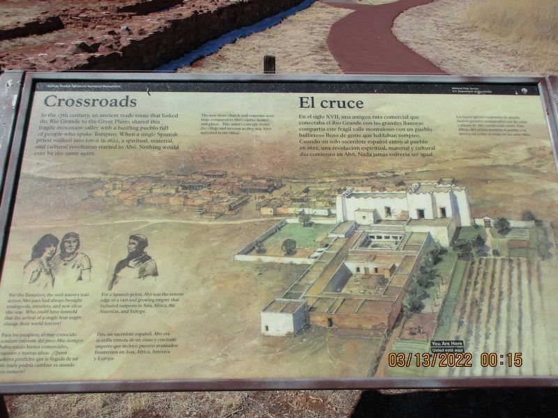 Abo Ruins Marker image. Click for full size.