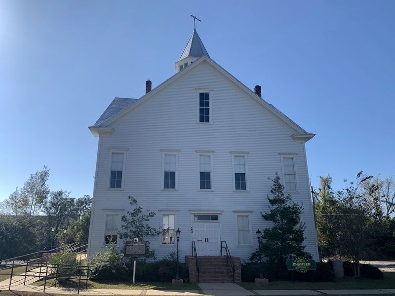 Old Wakulla County Courthouse Marker image. Click for full size.