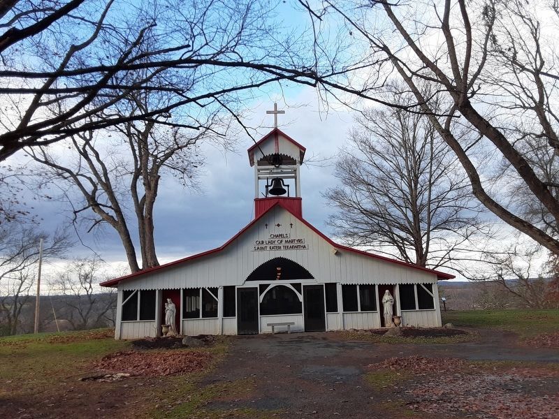 Our Lady of Martyrs Saint Kateri Tekakwitha Chapel. Click for full size. Our Lady of Martyrs Saint Kateri Tekakwitha Chapel image. Click for full size.
